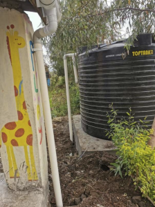 Installing 5000L Water Tank